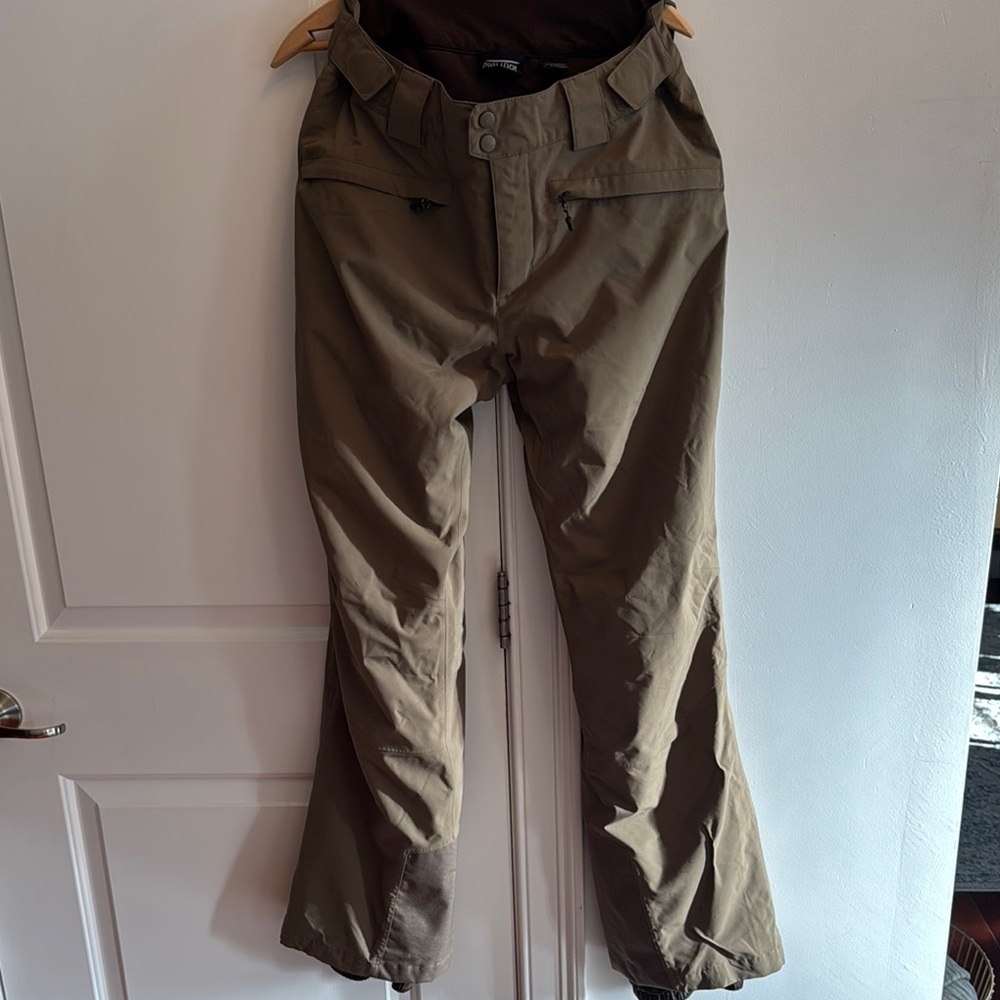 Mens Marmot Ski Pants. Tan Size M/M